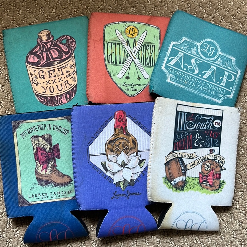 Preppy Koozie Set